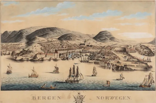 Bergen in Norwegen