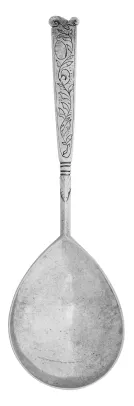 Skje med skråavslutning