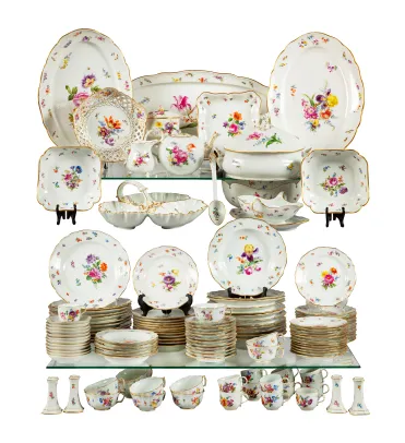  Meissen servise ca. 115 deler