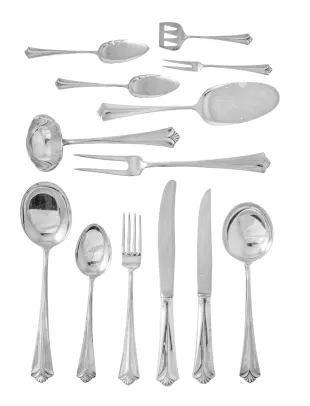 Bestikk i 830s Rådhus med vifte