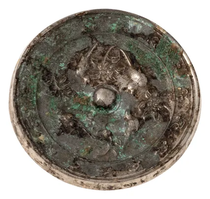 Speil i bronse, Kina.