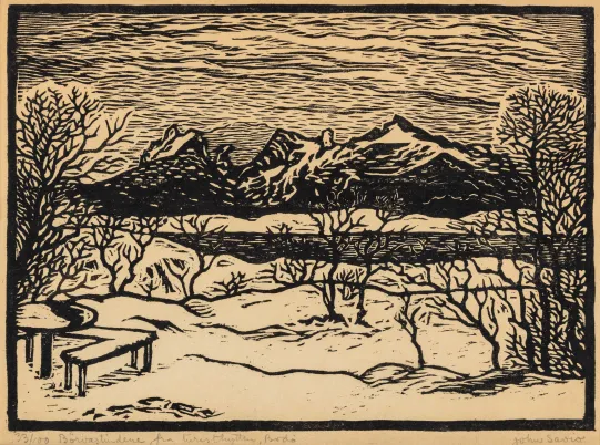 Børvastindene fra turisthytten, Bodø