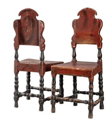 Et par stoler, rokokko