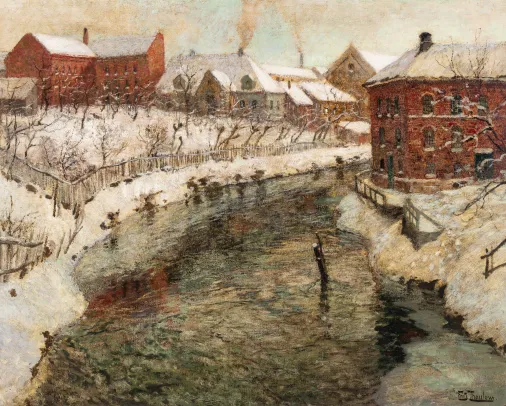 Fra Nybroen, Kristiania