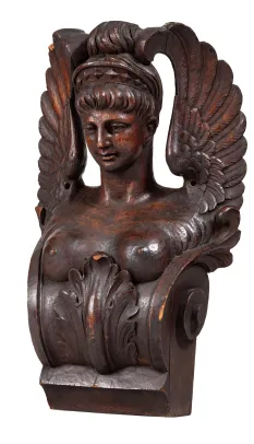 Karyatide - innredningsdetalj fra Grand Hotel