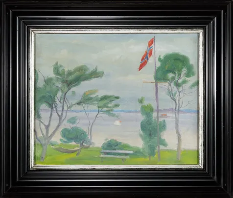 Fra haven i Helgeroa