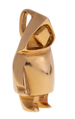 Gullsmykke med anheng