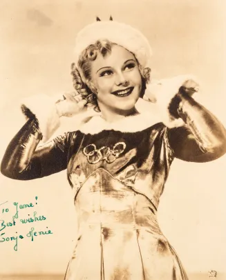 Foto av Sonja Henie 