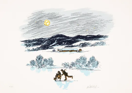 Sparkstøtting på isen