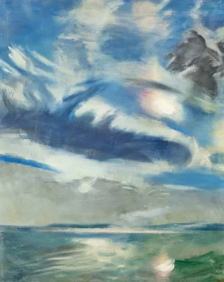 Lake Balaton (View from Aliga Beach)