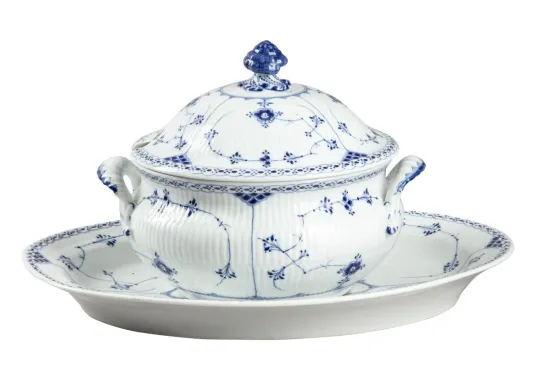 TERRIN OG STEKEFAT "Stråmønstret"