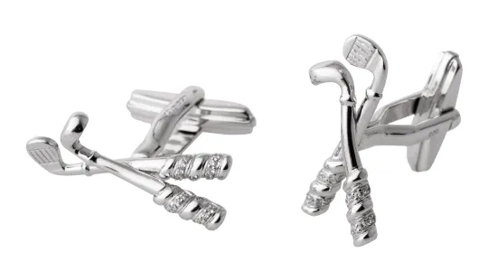 MANSJETTKNAPPER "Golfkøller"