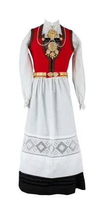 HARDANGERBUNAD MED SØLV