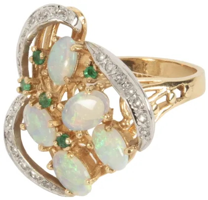 RING MED OPALER